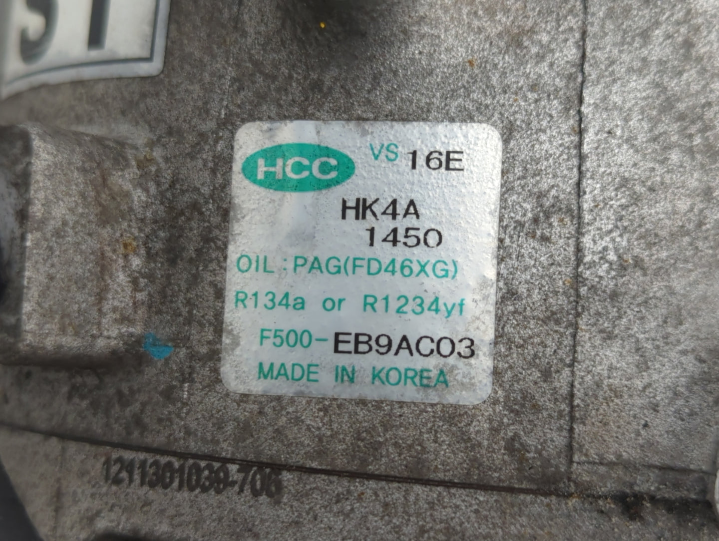 2012-2018 Kia Optima Air Conditioning A/c Ac Compressor Oem - Oemusedautoparts1.com