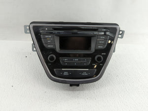 2013 Hyundai Elantra Radio AM FM Cd Player Receiver Replacement P/N:96170-3X155RA5 Fits OEM Used Auto Parts