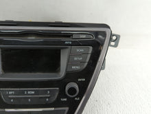 2013 Hyundai Elantra Radio AM FM Cd Player Receiver Replacement P/N:96170-3X155RA5 Fits OEM Used Auto Parts