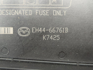 2010-2012 Mazda Cx-7 Fusebox Fuse Box Panel Relay Module P/N:EG21-66767 Fits 2010 2011 2012 OEM Used Auto Parts