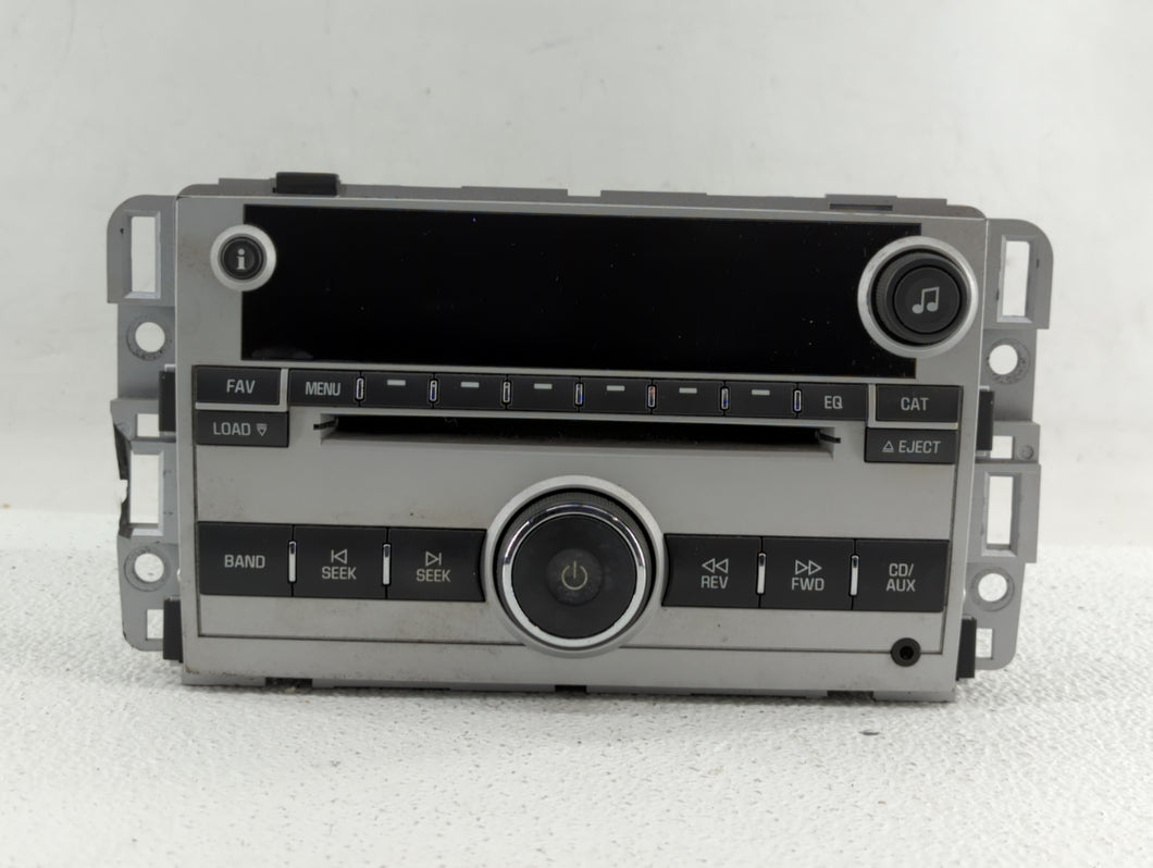 2008 Chevrolet Equinox Radio AM FM Cd Player Receiver Replacement P/N:25887900 Fits OEM Used Auto Parts