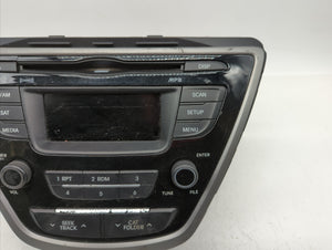 2014-2016 Hyundai Elantra Radio AM FM Cd Player Receiver Replacement P/N:96170-3X156GU Fits 2014 2015 2016 OEM Used Auto Parts