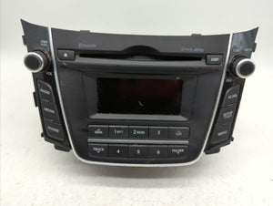 2016-2017 Hyundai Elantra Gt Radio AM FM Cd Player Receiver Replacement P/N:96170-A5260GU 96170-A5260GU Fits 2016 2017 OEM Used Auto Parts