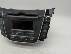 2016-2017 Hyundai Elantra Gt Radio AM FM Cd Player Receiver Replacement P/N:96170-A5260GU 96170-A5260GU Fits 2016 2017 OEM Used Auto Parts