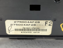 2017-2019 Nissan Sentra Climate Control Module Temperature AC/Heater Replacement P/N:275004AF2B 830887 41266 Fits 2017 2018 2019 OEM Used Auto Parts