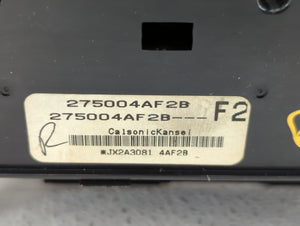 2017-2019 Nissan Sentra Climate Control Module Temperature AC/Heater Replacement P/N:275004AF2B 830887 41266 Fits 2017 2018 2019 OEM Used Auto Parts