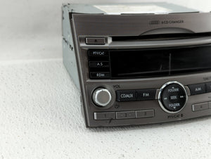 2010-2012 Subaru Legacy Radio AM FM Cd Player Receiver Replacement P/N:86201AJ62A 86201AJ64A Fits 2010 2011 2012 OEM Used Auto Parts