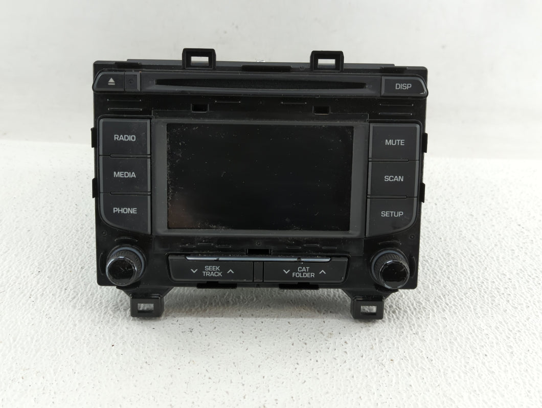 2015-2017 Hyundai Sonata Radio AM FM Cd Player Receiver Replacement P/N:96180-C2000 96180-C20004X Fits 2015 2016 2017 OEM Used Auto Parts