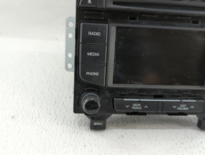 2015-2017 Hyundai Sonata Radio AM FM Cd Player Receiver Replacement P/N:96180-C2000 96180-C20004X Fits 2015 2016 2017 OEM Used Auto Parts