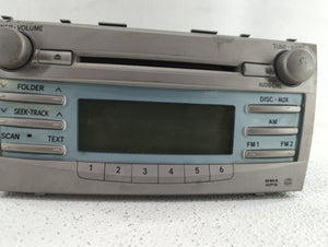 2007-2009 Toyota Camry Radio AM FM Cd Player Receiver Replacement P/N:86120-06182 86120-33890 Fits 2007 2008 2009 OEM Used Auto Parts