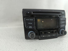 2012-2014 Hyundai Sonata Radio AM FM Cd Player Receiver Replacement P/N:96180-3Q700 Fits 2012 2013 2014 OEM Used Auto Parts