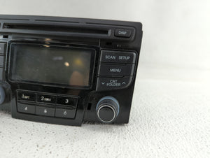 2012-2014 Hyundai Sonata Radio AM FM Cd Player Receiver Replacement P/N:96180-3Q700 Fits 2012 2013 2014 OEM Used Auto Parts