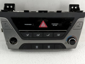 2017-2018 Hyundai Elantra Climate Control Module Temperature AC/Heater Replacement P/N:97250-F20614X 97250-F2AH0 Fits 2017 2018 OEM Used Auto Parts