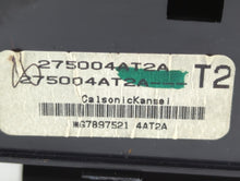 2015-2017 Nissan Sentra Climate Control Module Temperature AC/Heater Replacement P/N:275004AF2B 275004AT2A Fits 2015 2016 2017 OEM Used Auto Parts