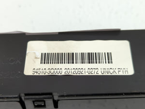 2014 Hyundai Sonata Digital Clock Assembly 94510-3Q000