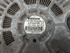 2017-2019 Nissan Pathfinder Alternator Replacement Generator Charging Assembly Engine OEM P/N:23100 9UA0A Fits 2017 2018 2019 OEM Used Auto Parts