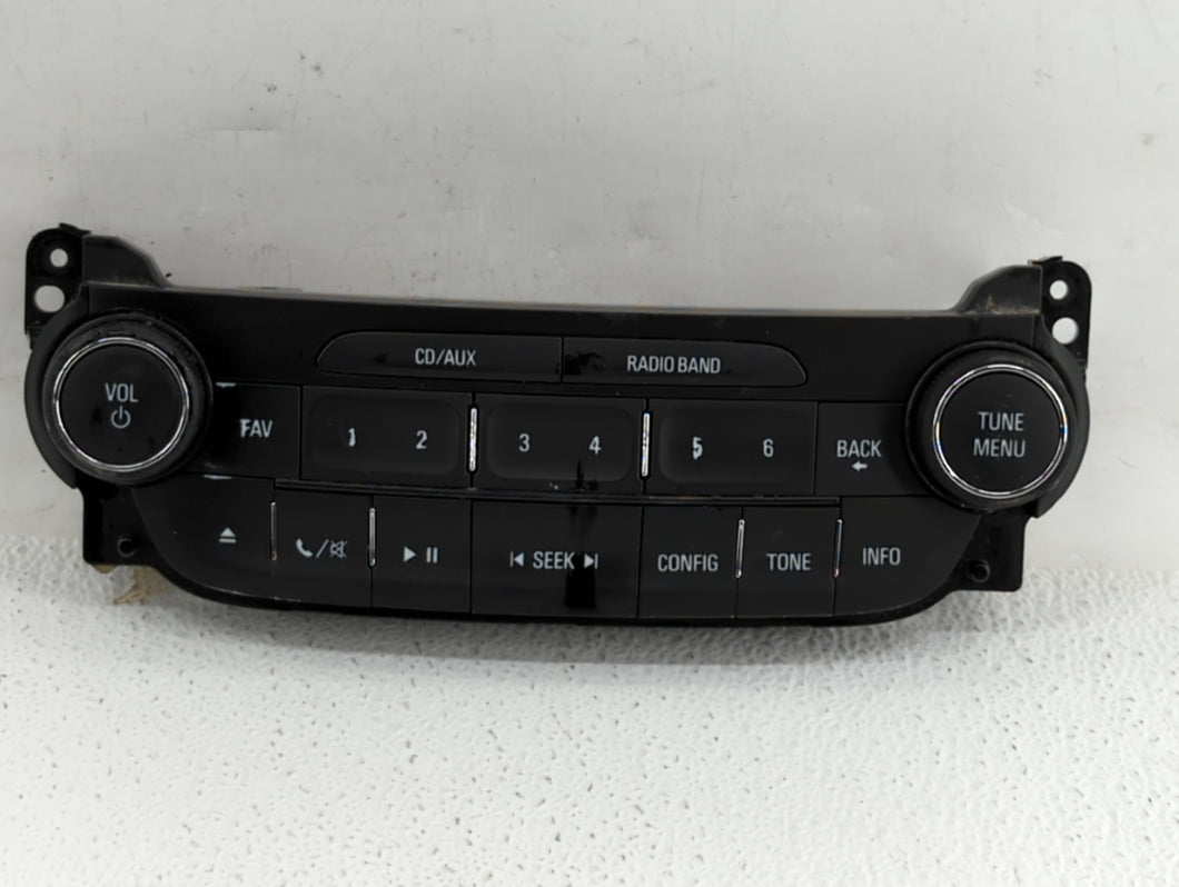 2014-2016 Chevrolet Malibu Radio Control Panel