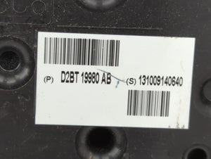 2014 Ford Fiesta Climate Control Module Temperature AC/Heater Replacement P/N:D2BT-19980-AB D2BT-19980-AE Fits OEM Used Auto Parts