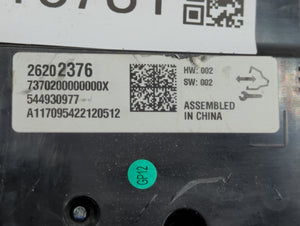 2014-2016 Buick Regal Climate Control Module Temperature AC/Heater Replacement P/N:26202376 26202376 Fits 2014 2015 2016 OEM Used Auto Parts