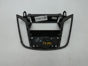 2017-2019 Ford Escape Radio Control Panel