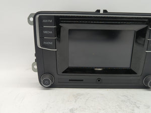 2016-2017 Volkswagen Jetta Radio AM FM Cd Player Receiver Replacement P/N:561 035 150 A 5C0 035 200 Fits 2013 2014 2015 2016 2017 OEM Used Auto Parts