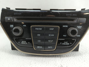 2014-2015 Hyundai Genesis Radio AM FM Cd Player Receiver Replacement P/N:96180-2M118YHG Fits 2014 2015 OEM Used Auto Parts