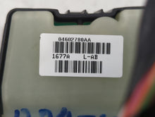 2006-2010 Dodge Charger Master Power Window Switch Replacement Driver Side Left P/N:04602735AA 04602780AA Fits OEM Used Auto Parts