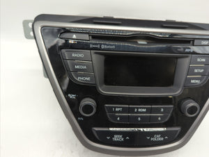 2013 Hyundai Elantra Radio AM FM Cd Player Receiver Replacement P/N:96170-3X165RA5 Fits OEM Used Auto Parts