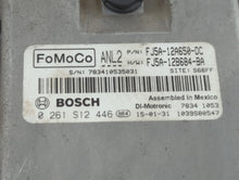 2015 Ford Fusion PCM Engine Computer ECU ECM PCU OEM P/N:FJ5A-12A650-DC CU5T-14A624-BA Fits OEM Used Auto Parts