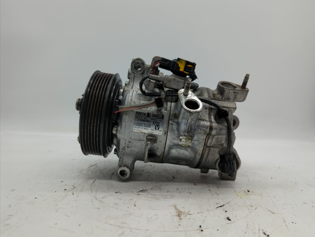 2016-2018 Infiniti Q50 Air Conditioning A/c Ac Compressor Oem