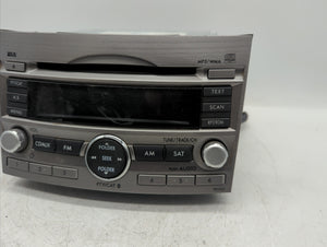 2010-2012 Subaru Legacy Radio AM FM Cd Player Receiver Replacement P/N:86201AJ64A Fits 2010 2011 2012 OEM Used Auto Parts