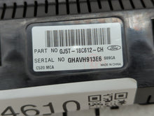 2018-2019 Ford Escape Climate Control Module Temperature AC/Heater Replacement P/N:GJ5T-18C612-CJ GJ5T-18C612-CH Fits 2018 2019 OEM Used Auto Parts