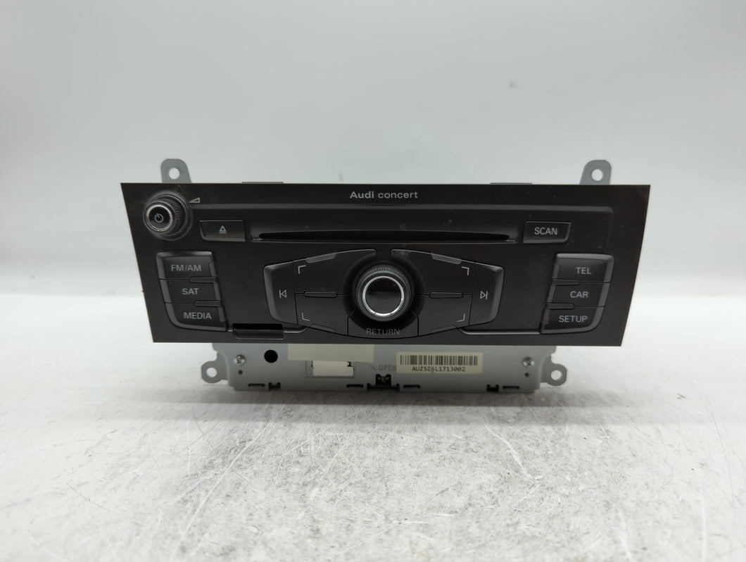 2010-2012 Audi A4 Quattro Radio AM FM Cd Player Receiver Replacement P/N:8T1 035 186 R 4G0035082C Fits OEM Used Auto Parts