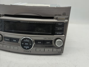 2010-2012 Subaru Legacy Radio AM FM Cd Player Receiver Replacement P/N:86201AJ64A Fits 2010 2011 2012 OEM Used Auto Parts