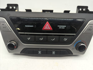 2017-2018 Hyundai Elantra Climate Control Module Temperature AC/Heater Replacement P/N:97250-F20614X 97250-F2AH0 Fits 2017 2018 OEM Used Auto Parts