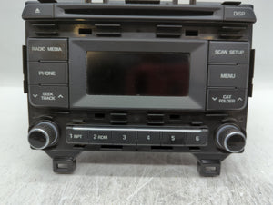 2015 Hyundai Sonata Radio AM FM Cd Player Receiver Replacement P/N:96170-C20004X Fits OEM Used Auto Parts