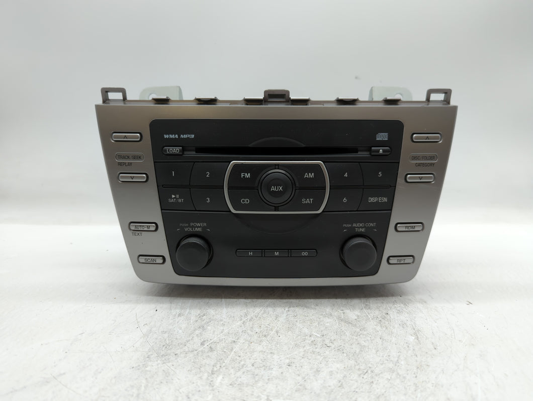 2011-2013 Mazda 6 Radio AM FM Cd Player Receiver Replacement P/N:GEG1 66 9R0 Fits 2011 2012 2013 OEM Used Auto Parts