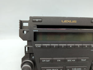 2007-2009 Lexus Es350 Radio AM FM Cd Player Receiver Replacement P/N:86120-33720-1 86120-33720 Fits 2007 2008 2009 OEM Used Auto Parts