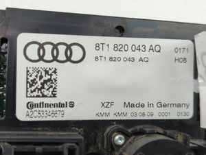 2009-2012 Audi A4 Climate Control Module Temperature AC/Heater Replacement P/N:8T1 820 043 AK 8T1 820 043 AL Fits OEM Used Auto Parts