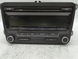 2011-2014 Volkswagen Jetta Radio AM FM Cd Player Receiver Replacement P/N:1K0035164D 1K0 035 164 D Fits OEM Used Auto Parts