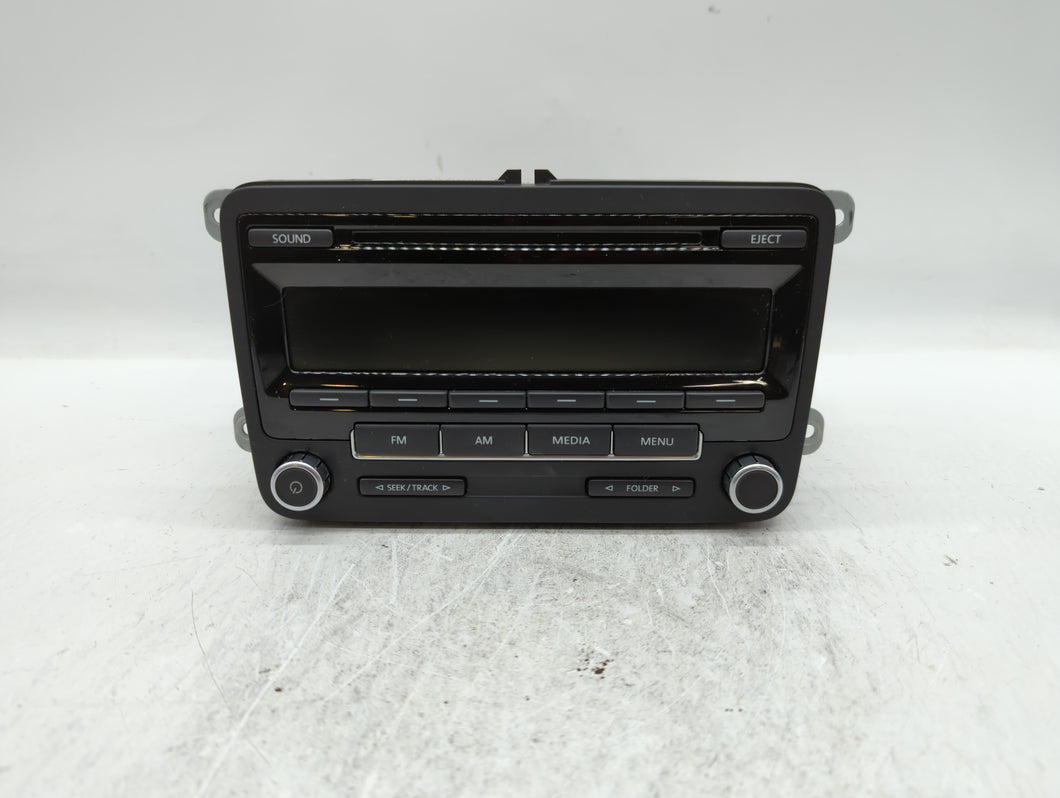 2011-2014 Volkswagen Jetta Radio AM FM Cd Player Receiver Replacement P/N:1K0035164D 1K0 035 164 D Fits OEM Used Auto Parts