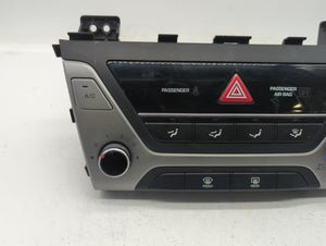 2017-2018 Hyundai Elantra Climate Control Module Temperature AC/Heater Replacement P/N:97250-F20614X 97250-F2AH0 Fits 2017 2018 OEM Used Auto Parts