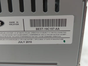 2010-2012 Ford Fusion Radio AM FM Cd Player Receiver Replacement P/N:BE5T-19C157-AB BE5T-19C157-AA Fits 2010 2011 2012 OEM Used Auto Parts