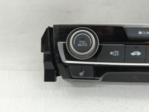 2016-2018 Honda Civic Climate Control Module Temperature AC/Heater Replacement P/N:79600TGGA610M1 79600-TBA-C410-M1 Fits OEM Used Auto Parts