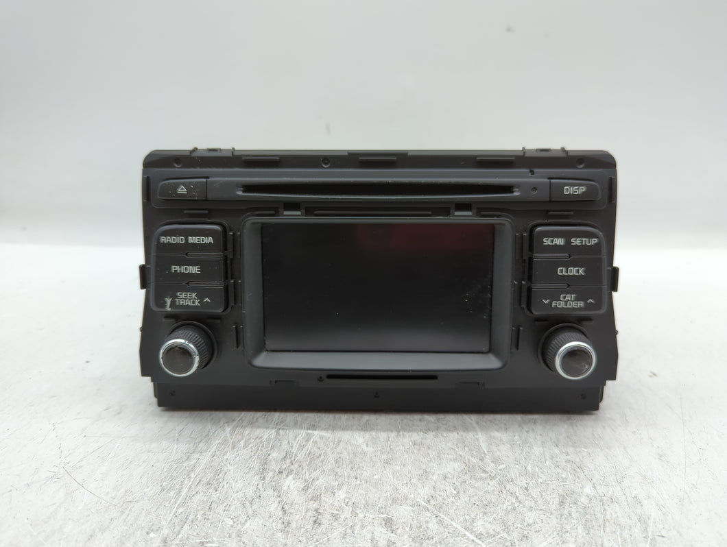 2016-2018 Kia Optima Radio AM FM Cd Player Receiver Replacement P/N:96180-D5100 96180-D5100WK Fits 2016 2017 2018 OEM Used Auto Parts