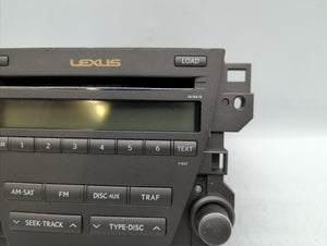 2007-2009 Lexus Es350 Radio AM FM Cd Player Receiver Replacement P/N:86120-33720-1 86120-33720 Fits 2007 2008 2009 OEM Used Auto Parts