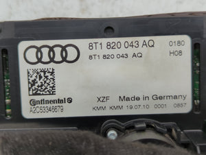 2009-2012 Audi A4 Climate Control Module Temperature AC/Heater Replacement P/N:8T1 820 043 AK 8T1 820 043 AL Fits OEM Used Auto Parts