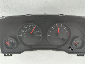 2011-2012 Jeep Compass Instrument Cluster Speedometer Gauges P/N:68080402AE 98080402AD Fits 2011 2012 OEM Used Auto Parts