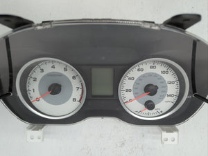 2013 Subaru Impreza Instrument Cluster Speedometer Gauges P/N:85002FJ880 Fits OEM Used Auto Parts