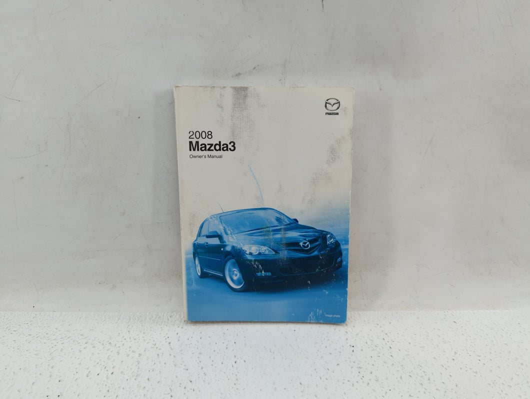 2008 Mazda 3 Owners Manual Book Guide OEM Used Auto Parts